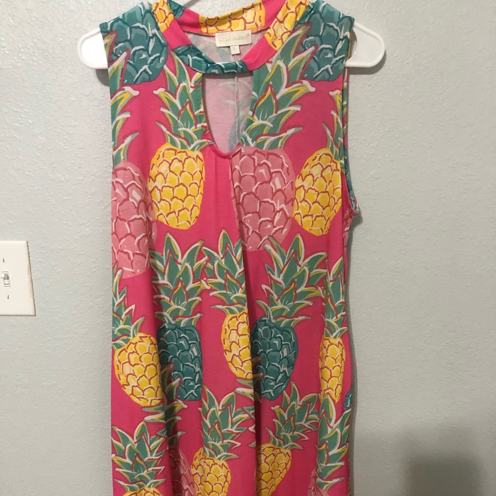 Simply Southern Pineapple Dress